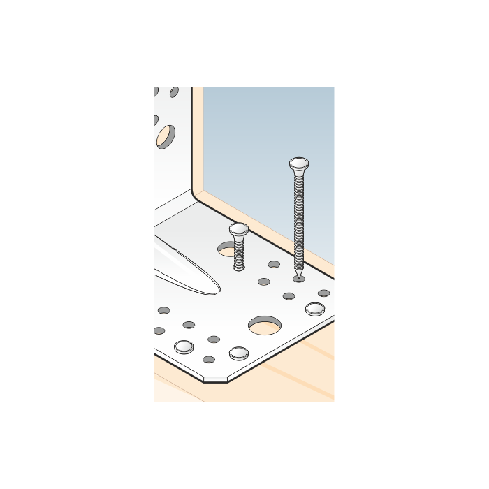 Zimmermannsnägel Holzkonstruktion Nägel - ANG DMX - 9