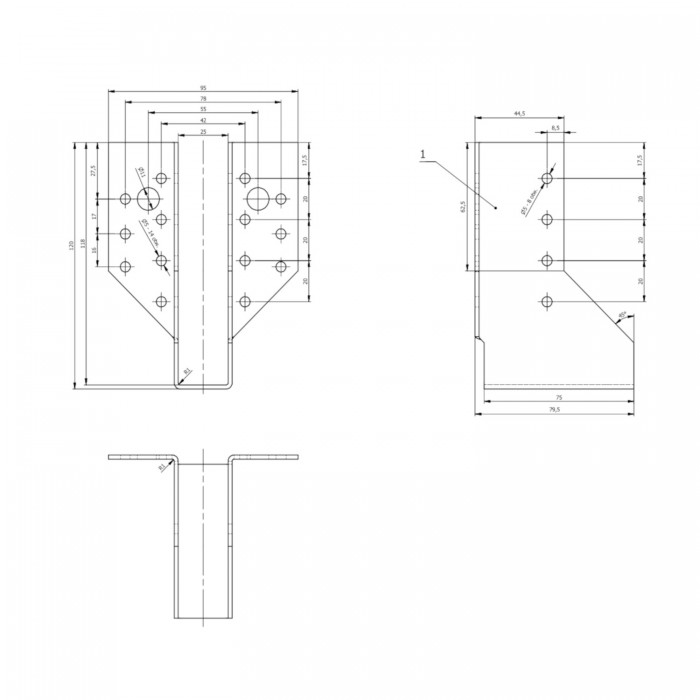Balkenschuh - WB 1 DMX - 23