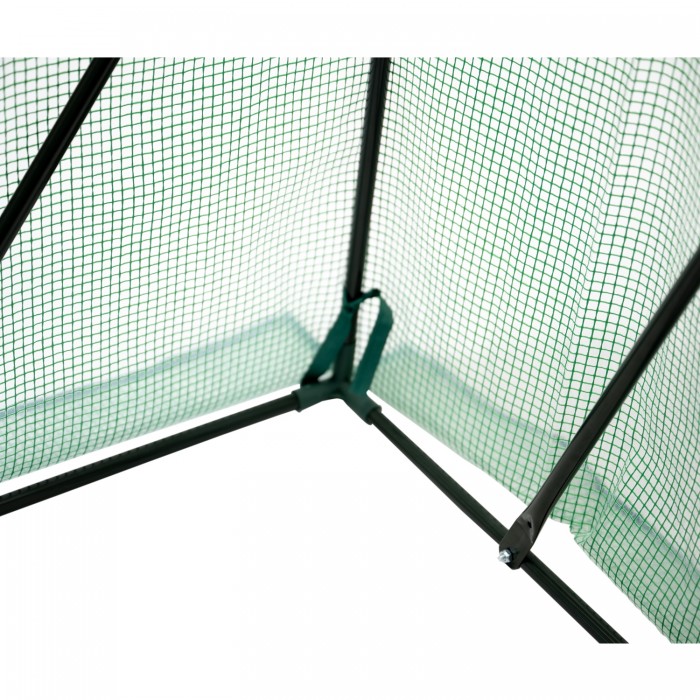 copy of Tomaten Foliengewächshaus Treibhaus Pflanzenhaus - 200x78x130/150 - Grün Grindi - 3