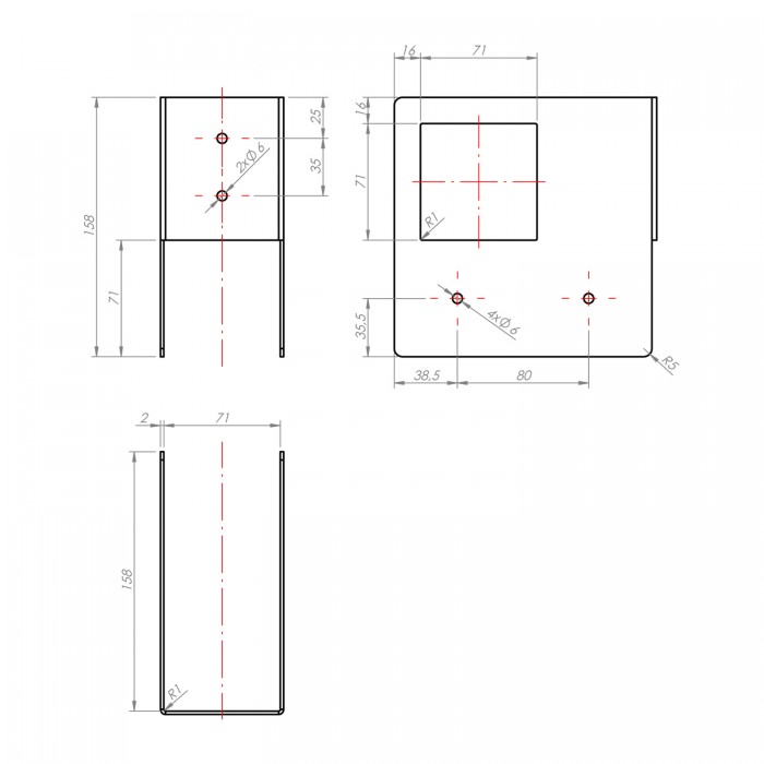 copy of Łącznik narożny do stojaka na drewno 65x118x100 - SEK 1 DMX - 3