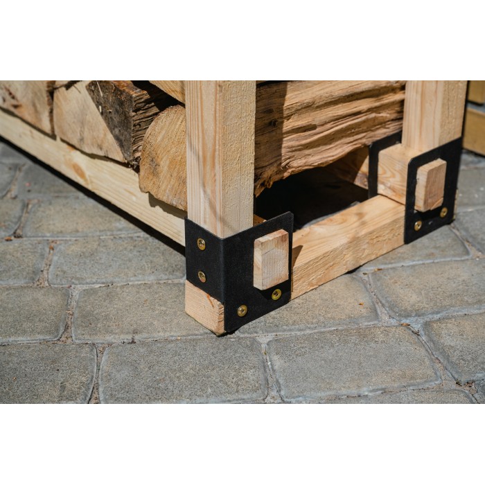 Łącznik narożny do stojaka na drewno 65x118x100 - SEK 1 DMX - 3