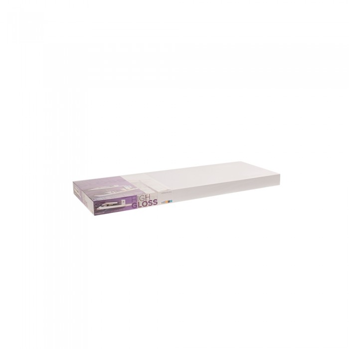 Regalbrett, Wandregal, Regalboden, Regale FSG WEISS HOCHGLANZ 595x235 Velano - 4
