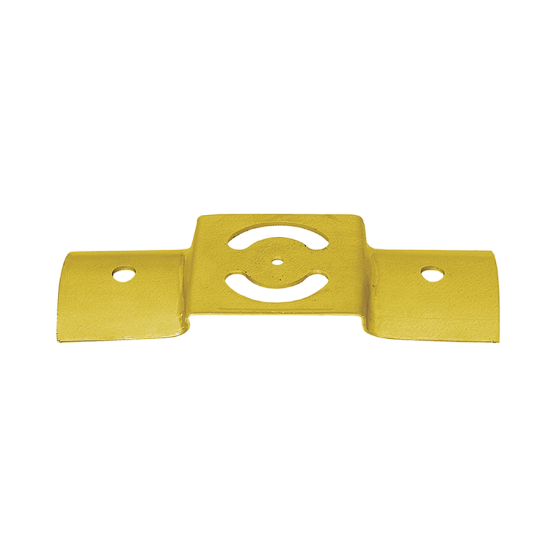 Zaun-Riegelbeschlag zum Rundhölzern - Blech Z275 verzinkt ZN 200x58 DMX - 1
