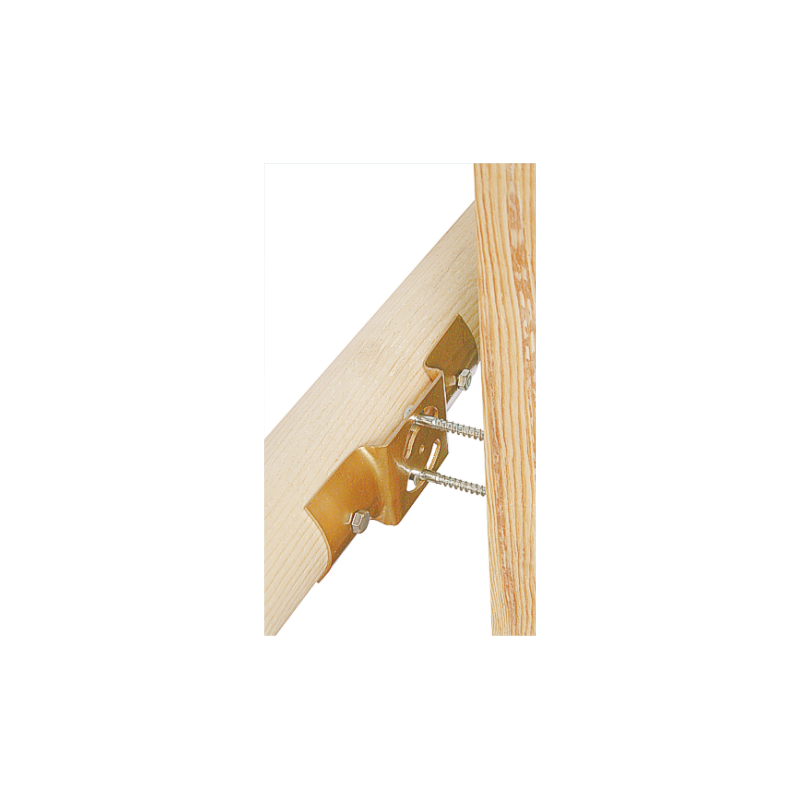 Zaun-Riegelbeschlag zum Rundhölzern - Blech Z275 verzinkt ZN 200x58 DMX - 2