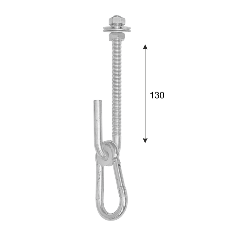 Schaukelhaken Schaukelschelle Karabinerhaken - MHB Typ B DMX - 3