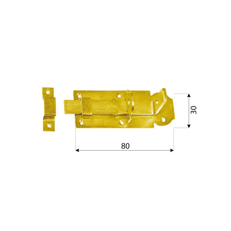 Riegel Schlossriegel Türschlossriegel Türriegel - WZP DMX - 2