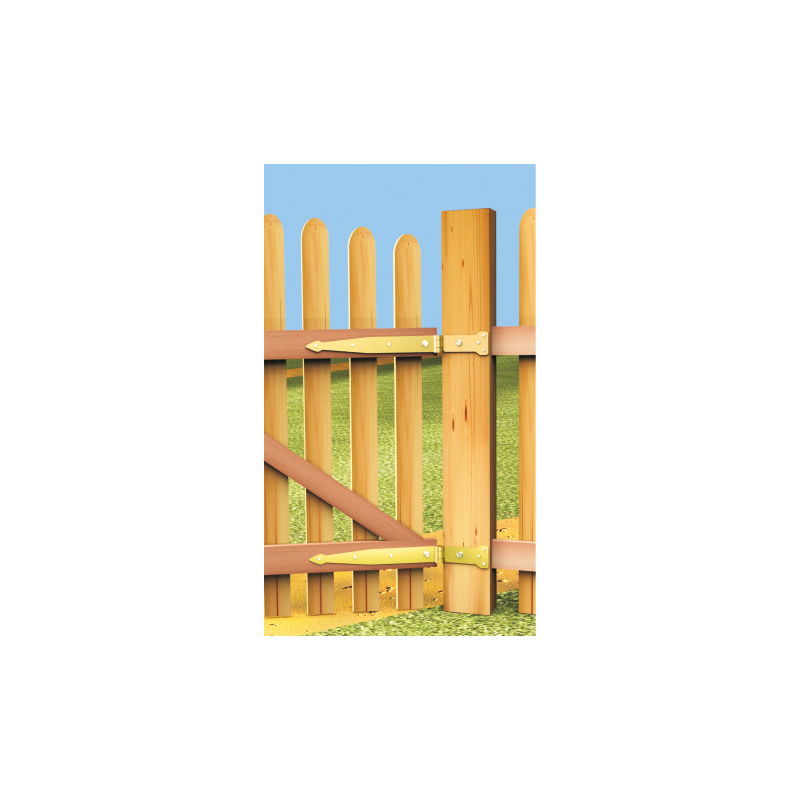 Werfgehänge Scharnier Holzverbindung Torband - ZBP DMX - 3