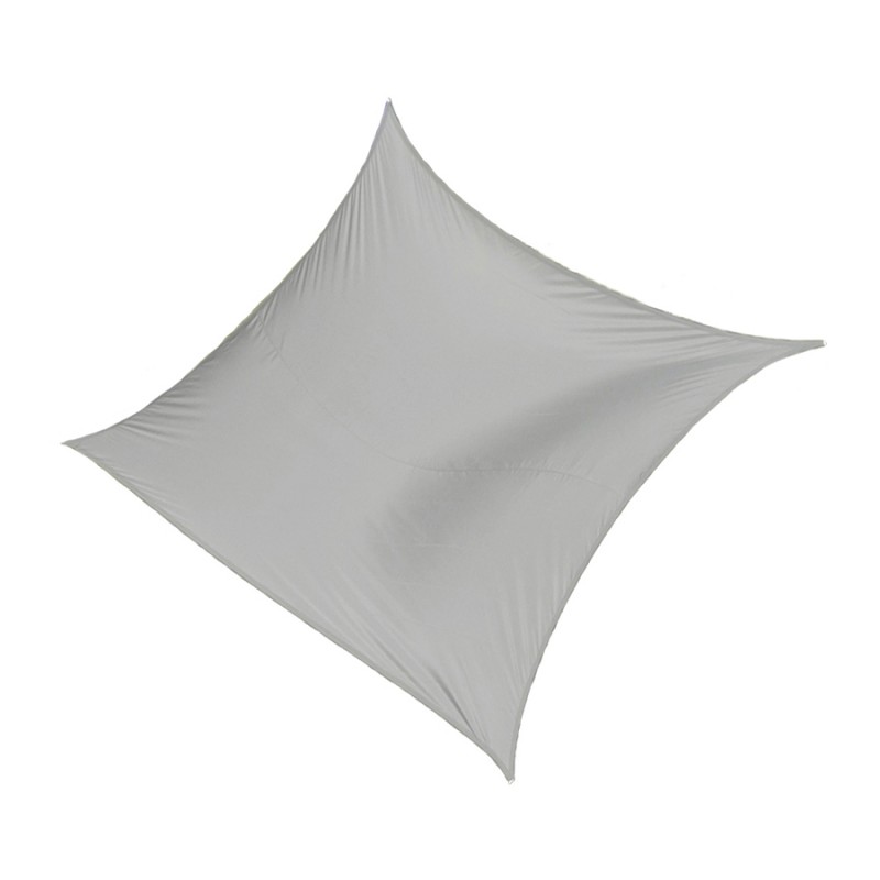 Sonnensegel Sonnenschutz Sonnendach UV-Schutz - rechteckig - grau Grindi - 1