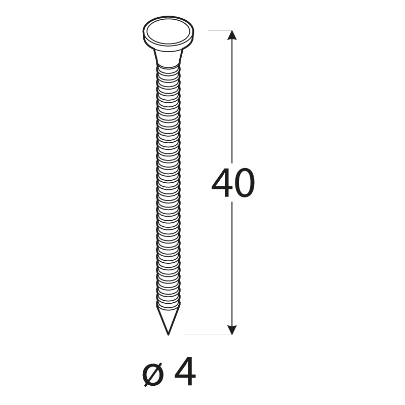 Zimmermannsnägel Holzkonstruktion Nägel - ANG DMX - 3