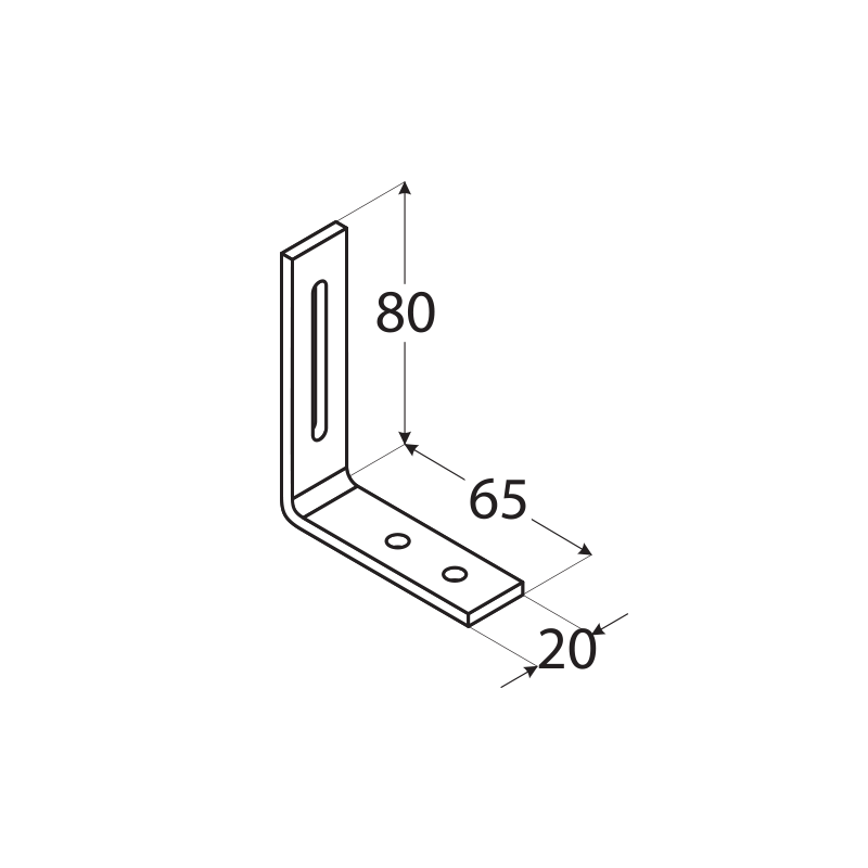Verstellwinkel - KR DMX - 2