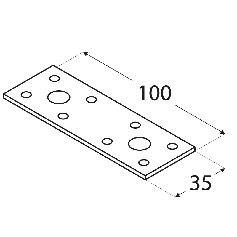 Flachverbinder - LP DMX - 2