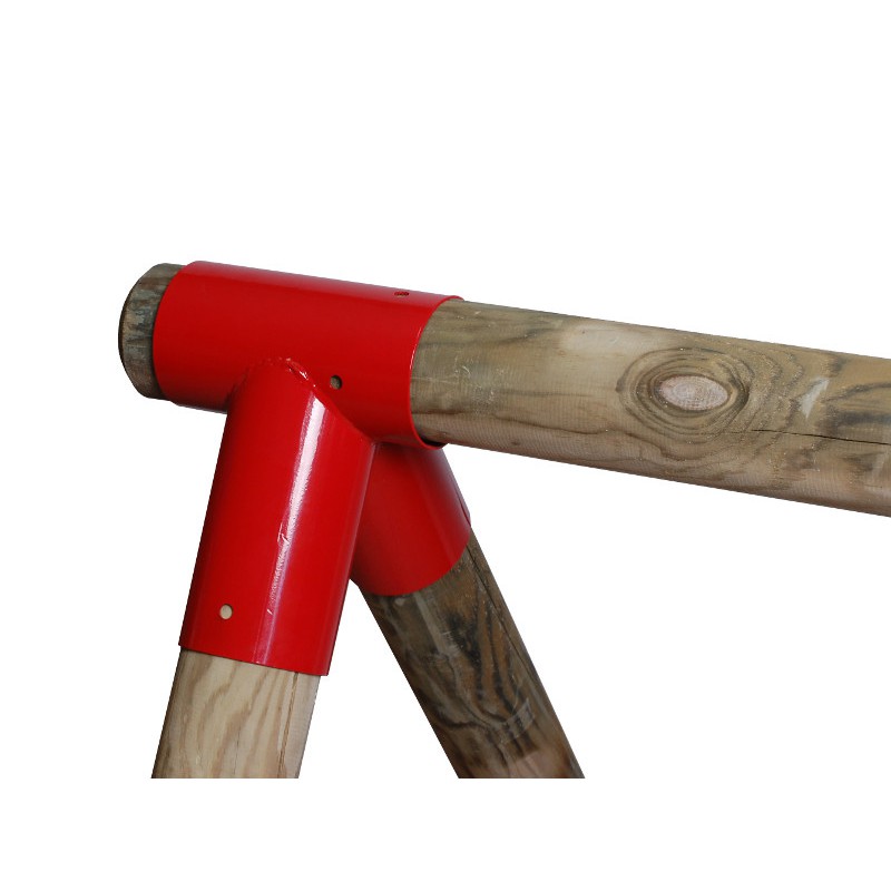 copy of Schaukelverbinder Holzverbinder Schaukel -  Rundholz 100° Ø100 grün - GHL 1 Grindi - 2
