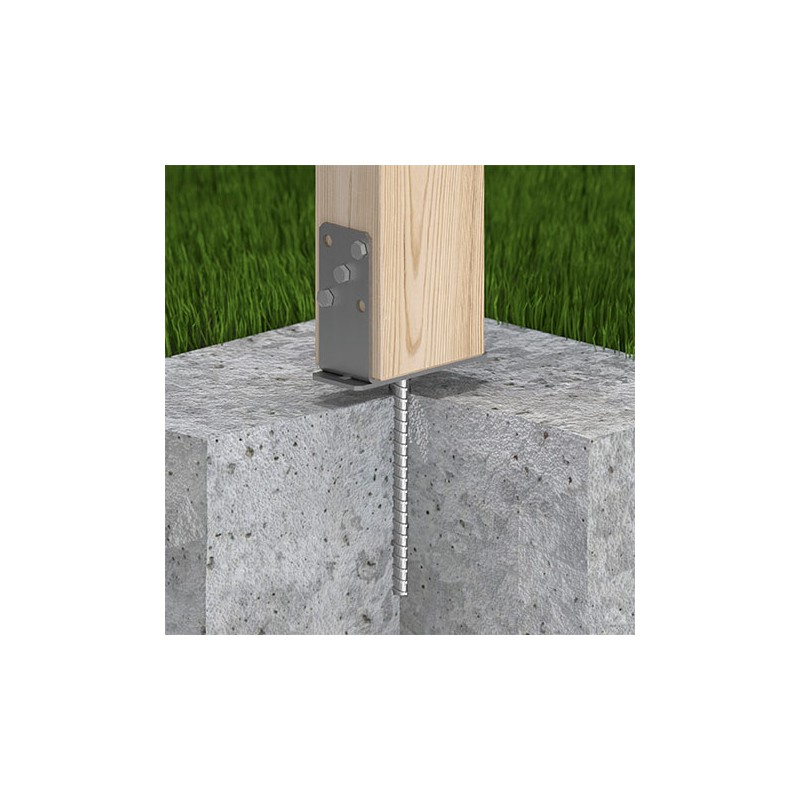 Stützenfuß Pfostenträger – breitenverstellbar – PSRU 60-200x136x4,0 GRUNDLINE - 5