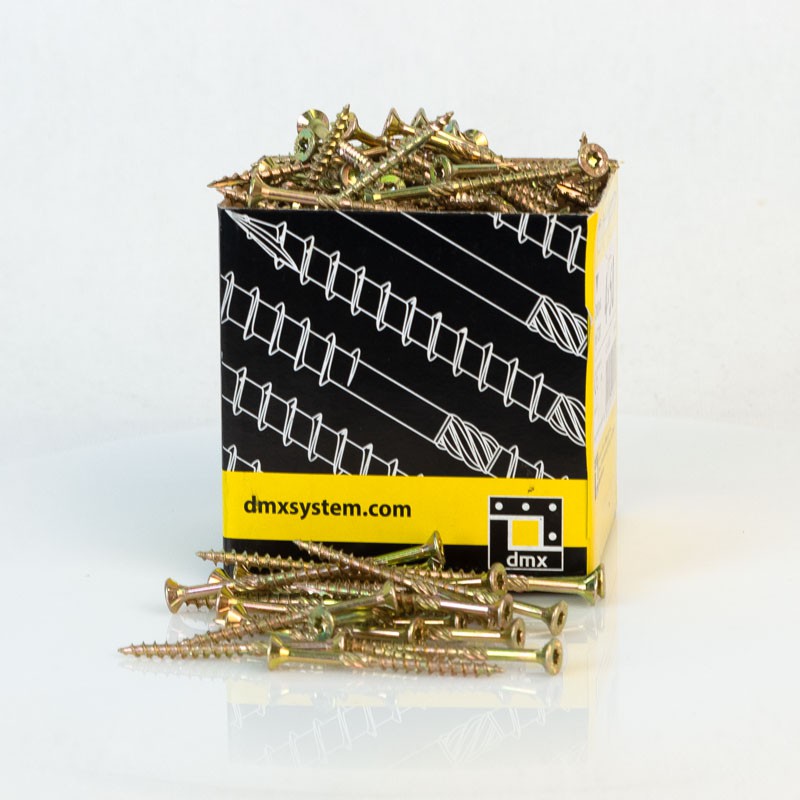 Holzbauschrauben mit Senkkopf CS - 5mm TORX - Zink galvanisiert DMX - 2
