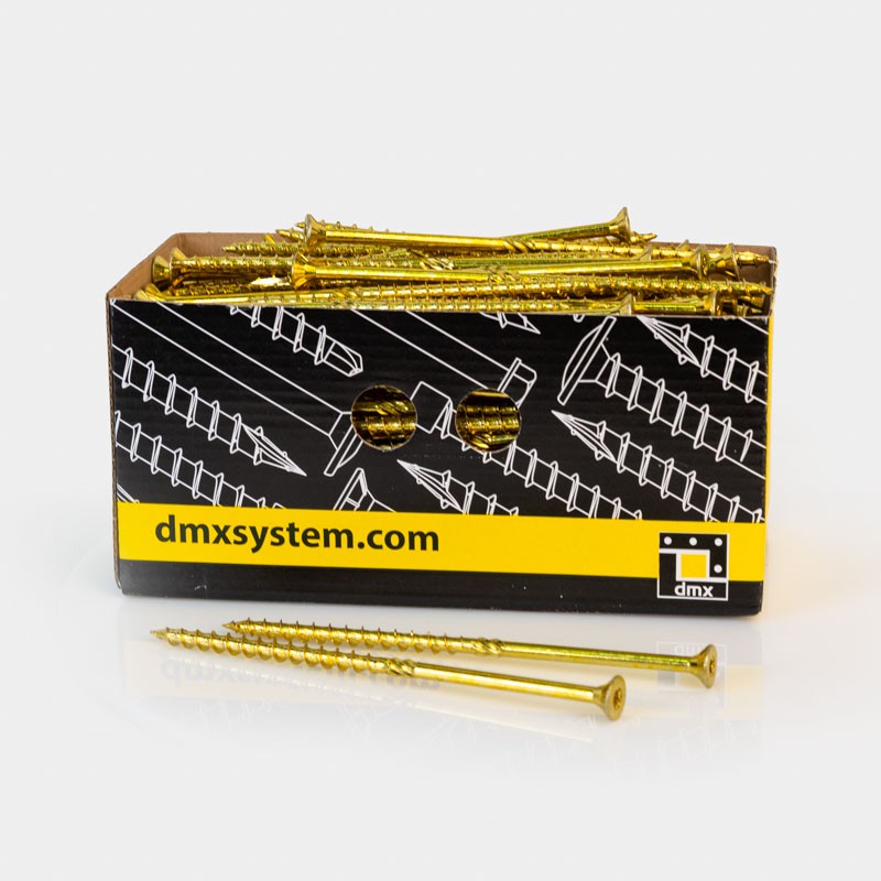 Holzbauschrauben mit Senkkopf CS - 10mm TORX - Zink galvanisiert DMX - 2