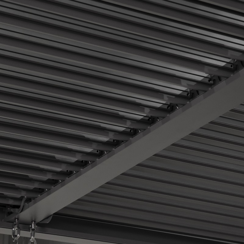 copy of Pergola tarasowa aluminiowa 4x3m Grindi - 3