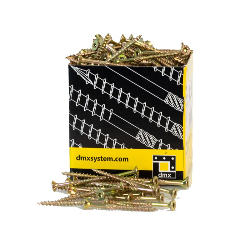 Holzbauschrauben mit Senkkopf CS - 5mm TORX - Zink galvanisiert DMX - 1